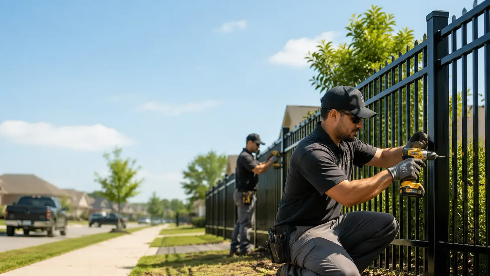Metal Fence Installation in Warsaw, NY